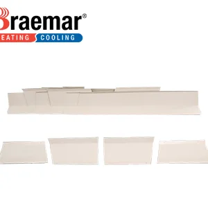 BRA FLASHING TQ 300MM LRG 6* - 077277 - Braemar Accessories - Braemar Gas Ducted - Gas Ducted Heating - Units