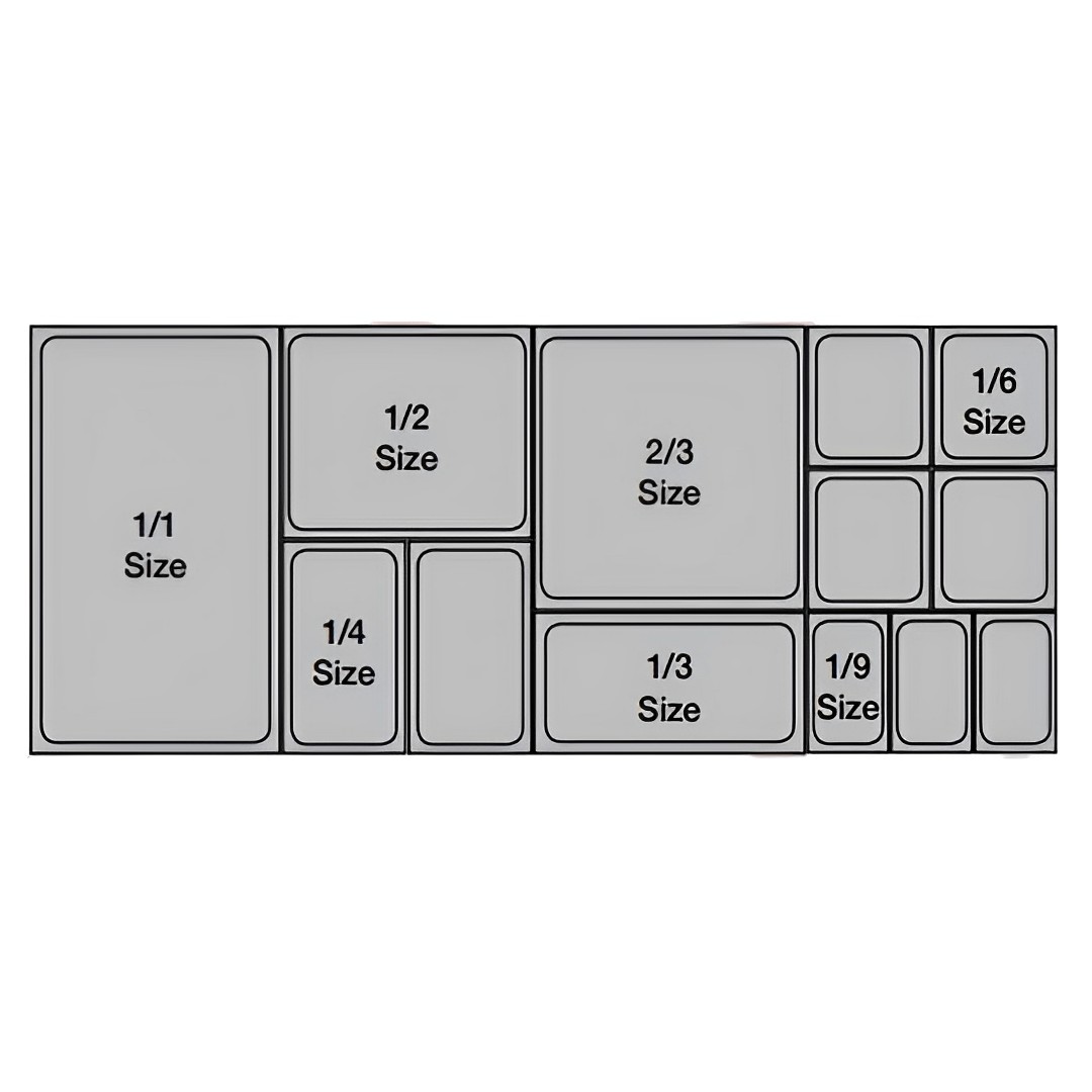 SOGA 100mm Clear Gastronorm GN Pan 1/3 Food Tray Storage, , , , , ,  - AU DEPOT 8