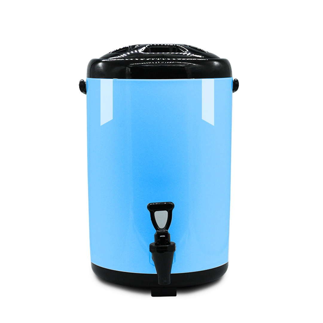 SOGA 12L Stainless Steel Insulated Milk Tea Barrel Hot and Cold Beverage Dispenser Container with Faucet Blue, , , , , ,  - AU DEPOT 3