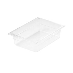 SOGA 150mm Clear Gastronorm GN Pan 12 Food Tray Storage Baking Trays VICPans1417X1 AU DEPOT - AU DEPOT