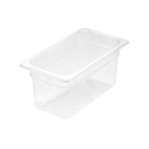 SOGA 150mm Clear Gastronorm GN Pan 13 Food Tray Storage Baking Trays VICPans1423X1 AU DEPOT - AU DEPOT