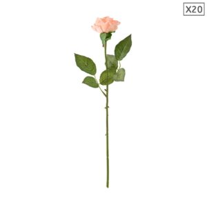 SOGA 20pcs Artificial Silk Flower Fake Rose Bouquet Table Decor Champion, , , , , ,  - AU DEPOT 1