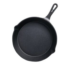 SOGA 26cm Round Cast Iron Frying Pan Skillet Steak Sizzle Platter with Handle, Home & Living, Kitchen & Dining, Cookware, Frying Pans, ,  - AU DEPOT 1