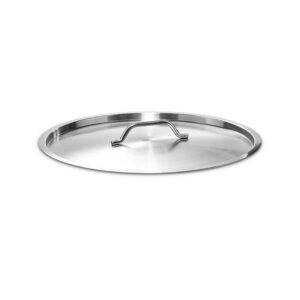 SOGA 28cm Top Grade Stockpot Lid Stainless Steel Stock pot Cover stock multi pots StockPot28CM JLID AU DEPOT - AU DEPOT