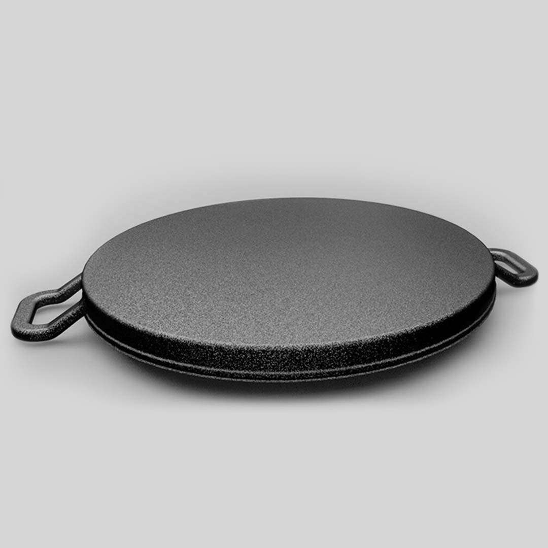 SOGA 30cm Ribbed Cast Iron Frying Pan Skillet Coating Steak Sizzle Platter, , , , , ,  - AU DEPOT 3