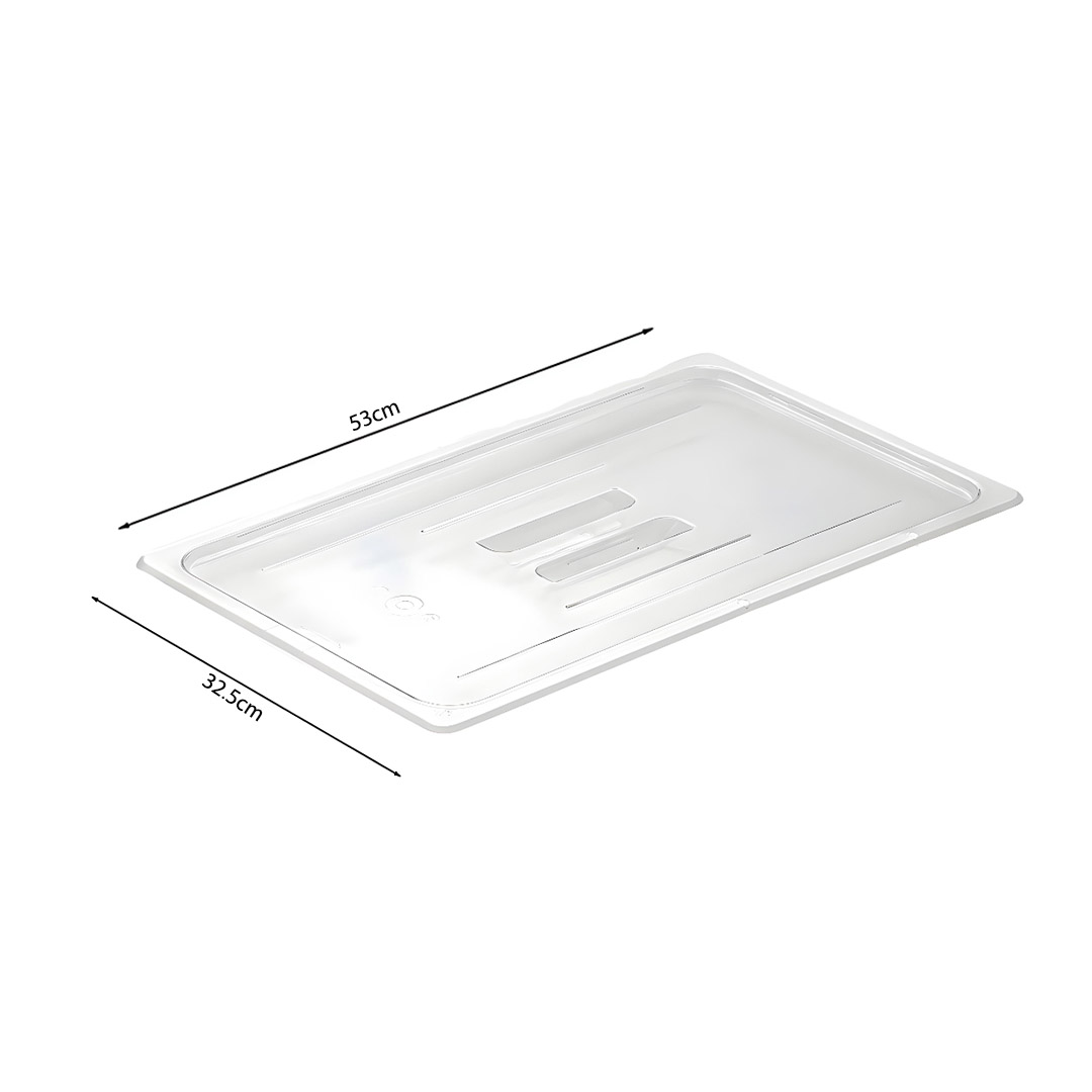 SOGA Clear Gastronorm 1/1 GN Lid Food Tray Top Cover Bundle of 4, , , , , ,  - AU DEPOT 6