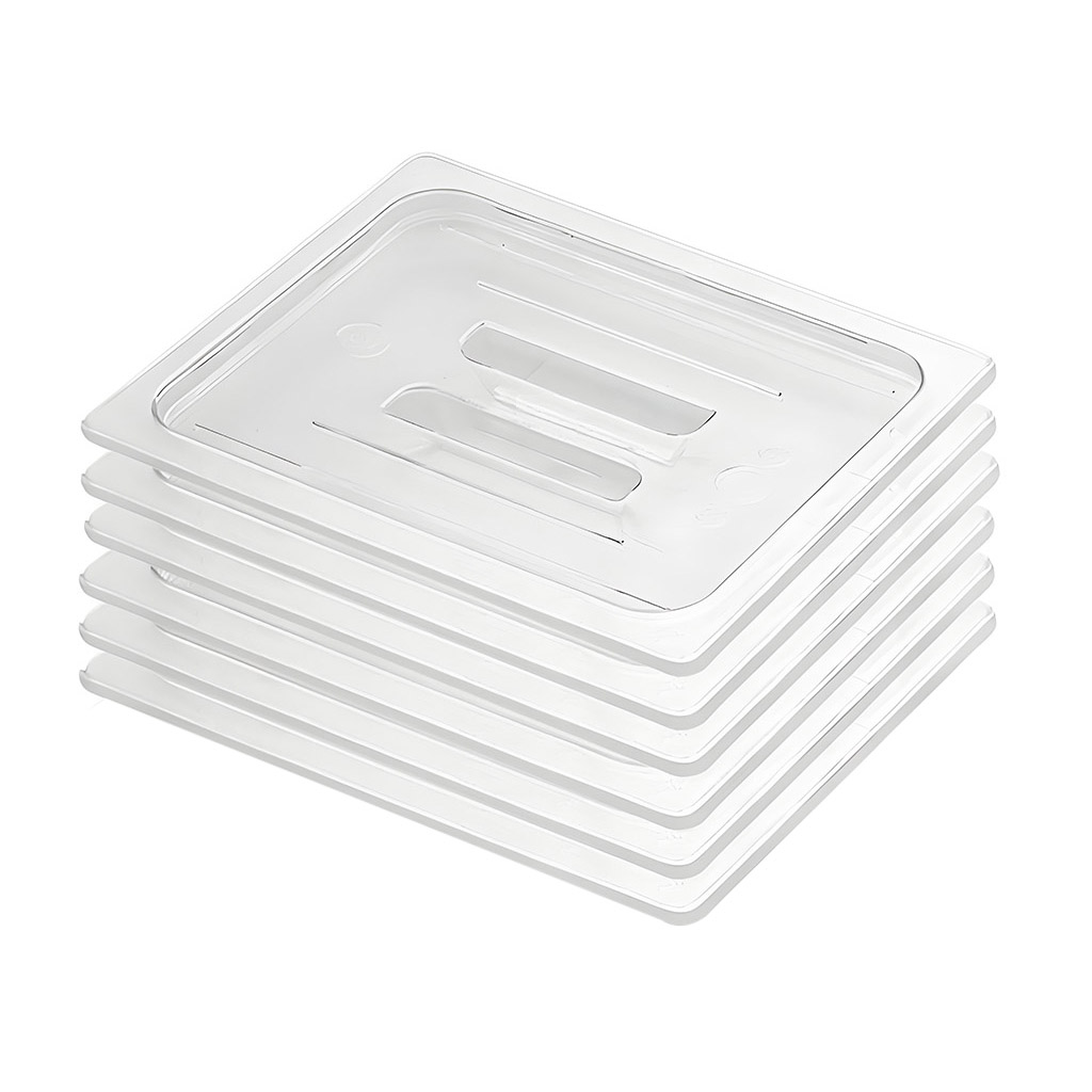 SOGA Clear Gastronorm 1/2 GN Lid Food Tray Top Cover Bundle of 6, , , , , ,  - AU DEPOT 1