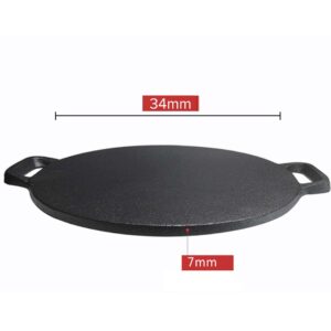 SOGA Dual Burners Cooktop Stove 30cm Cast Iron Skillet and 34cm Induction Crepe Pan Cookware, Home & Living, Kitchen & Dining, Cookware, Induction Cookware, ,  - AU DEPOT 2