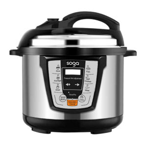 SOGA Electric Stainless Steel Pressure Cooker 10L 1600W Multicooker 16, , , , , ,  - AU DEPOT 1