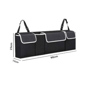 SOGA Oxford Cloth Car Storage Trunk Organiser Backseat Multi-Purpose Interior Accessories Black, Garden, Tools & Hardware, Automotive Parts & Accessories, Accessories & Car Care, Interior Accessories, ,  - AU DEPOT 2