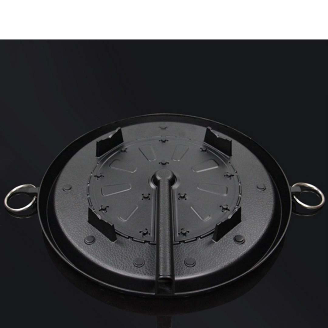 SOGA Portable Korean BBQ Butane Gas Stove Stone Grill Plate Non Stick Coated Round, , , , , ,  - AU DEPOT 3