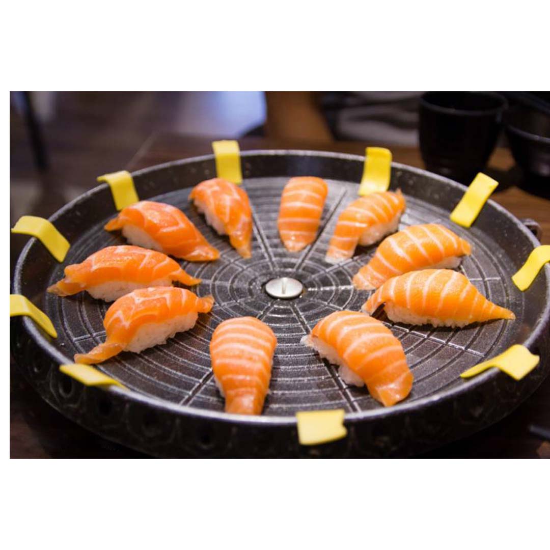 SOGA Portable Korean BBQ Butane Gas Stove Stone Grill Plate Non Stick Coated Round, , , , , ,  - AU DEPOT 9