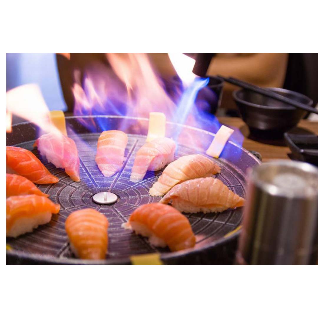 SOGA Portable Korean BBQ Butane Gas Stove Stone Grill Plate Non Stick Coated Round, , , , , ,  - AU DEPOT 10