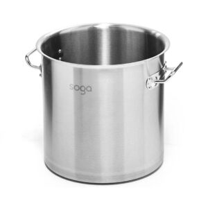 SOGA Stock Pot 143L Top Grade Thick Stainless Steel Stockpot 1810 Without Lid stock multi pots StockPot55X60CM143L JPOT AU DEPOT - AU DEPOT