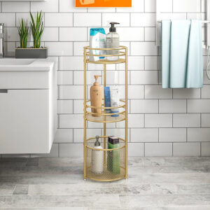 SOGA 2X 3 Tier Bathroom Freestanding Storage Shelf Multifunctional Display Rack Organiser with Basket, Home, Bathroom, Bathroom Accessories, Bathroom Storage, ,  - AU DEPOT 3