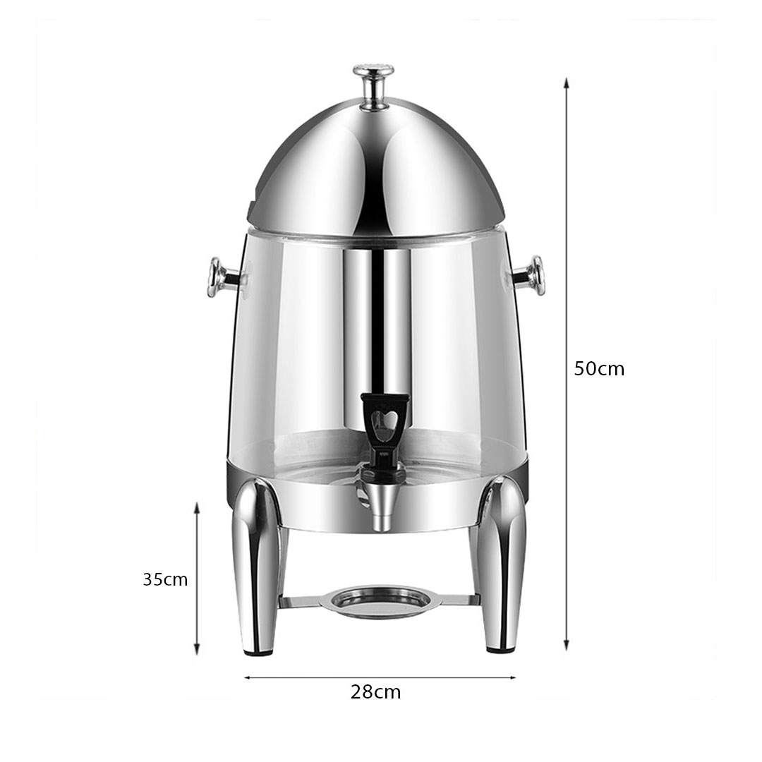 SOGA Stainless Steel 12L Beverage Dispenser Hot and Cold Juice Water Tea Chafer Urn Buffet Drink Container Jug, , , , , ,  - AU DEPOT 8